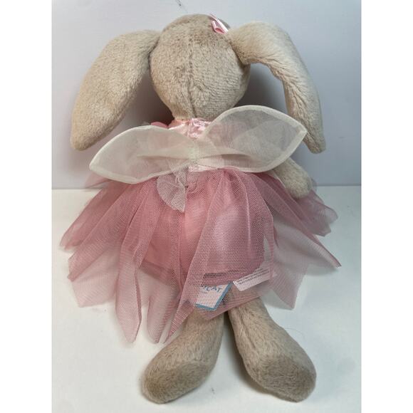 Jellycat FAIRY LOTTIE BUNNY New BNWT RARE Plush Pink Tutu Ballerina Wings Rabbit - Picture 4 of 5